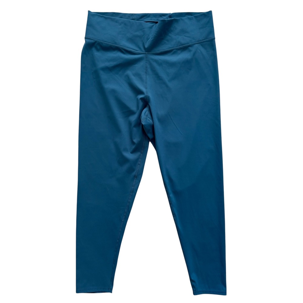 Madewell MWL High Rise Leggings Blue Hematite Active Yoga Gym XXL 2X